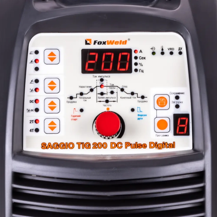 FoxWeld Saggio TIG 200 DC Pulse Digital