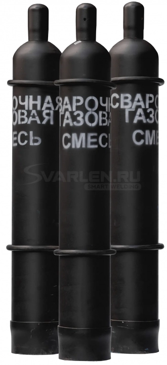 Баллон для сварочной смеси (40 л., новый) с паспортом и поверкой